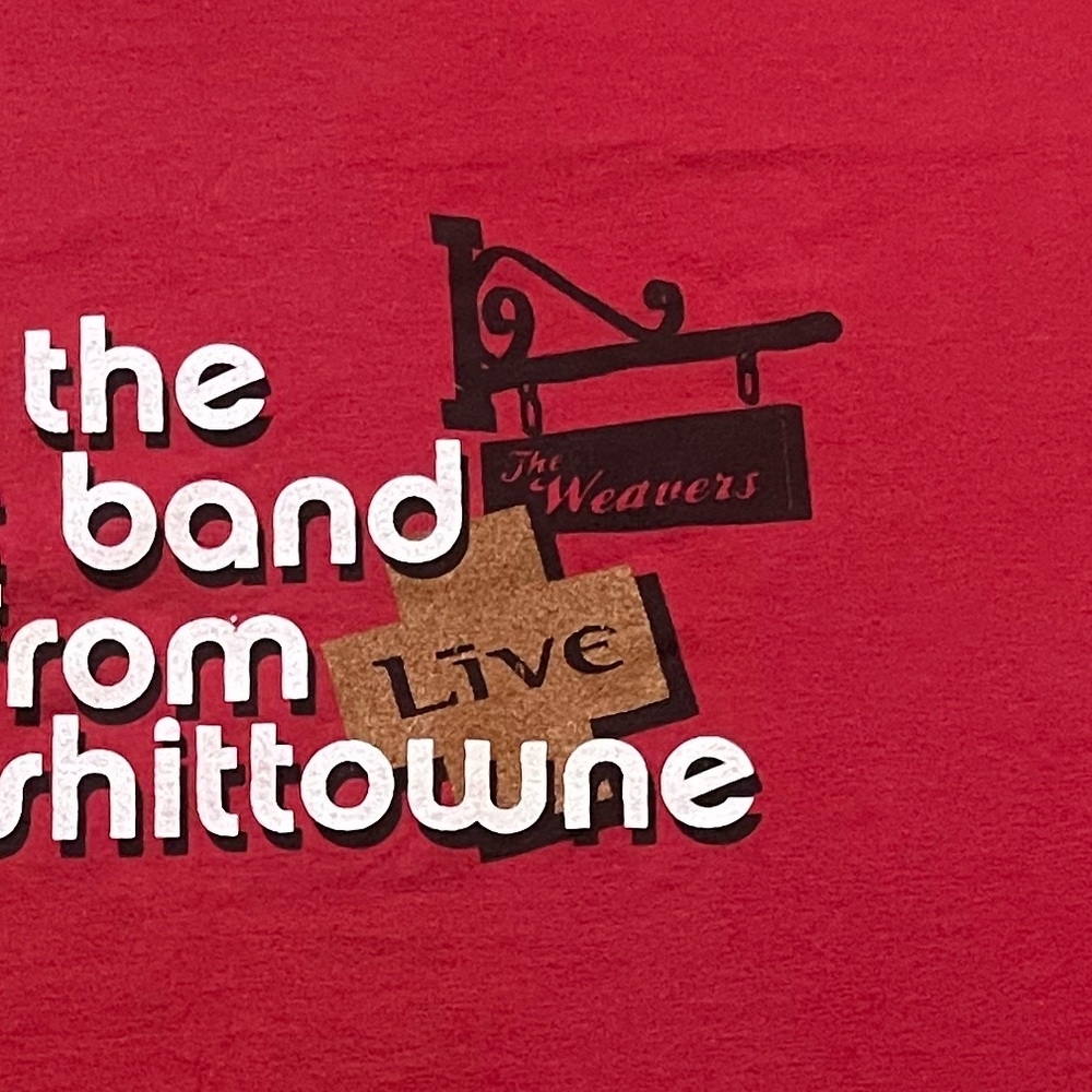 🎸 '06 LIVE Band Ed Kowalczyk Best Band From Shi* Town Weavers York Penn. Red Tee - Picture 8 of 14
